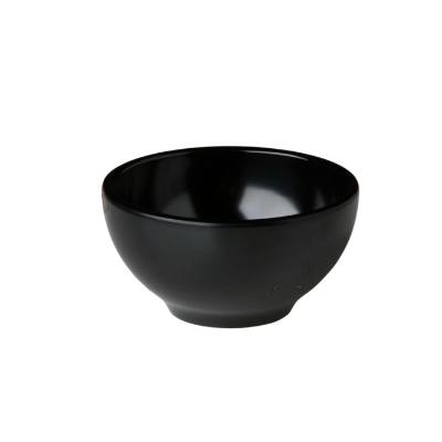 schaal rond melamine zwart 38.4846