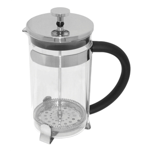 Cafetiere rvs sterk glas