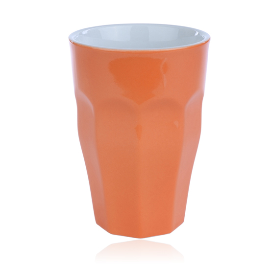 beker cafelegante orange mix match