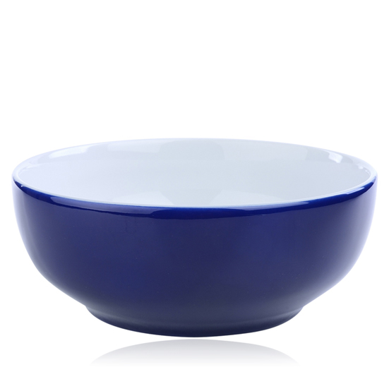 saladeschaal rond model ocean kobalt blauw mix match