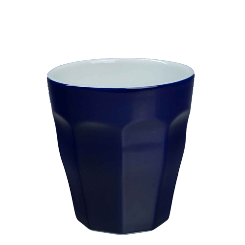 Beker Cafelegante Picardie kleur Kobalt blauw nova porselein