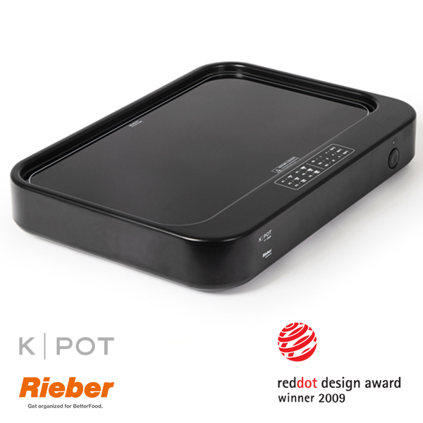 rieber k pot 1 1 GN zwart black 80.3602