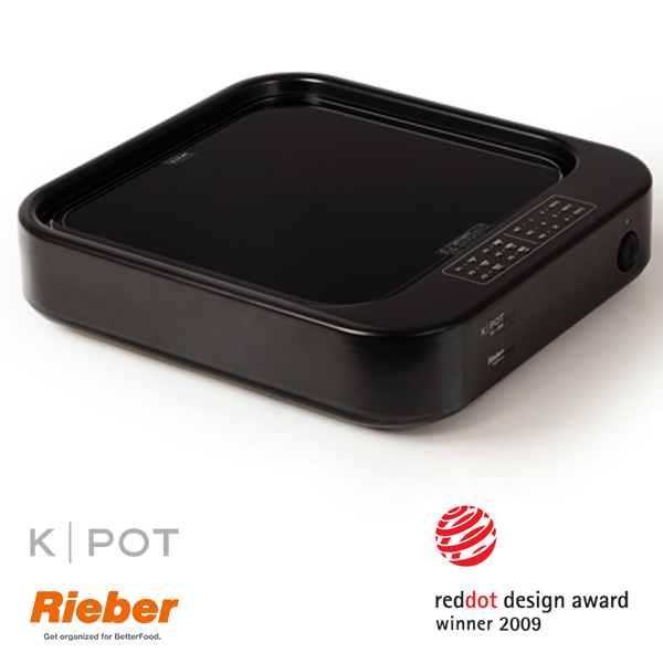 rieber k pot 2 3 GN zwart black 80.3610