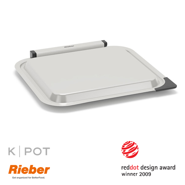 rieber k pot gn buffetdeksel 2 3 GN rvs 80.3646