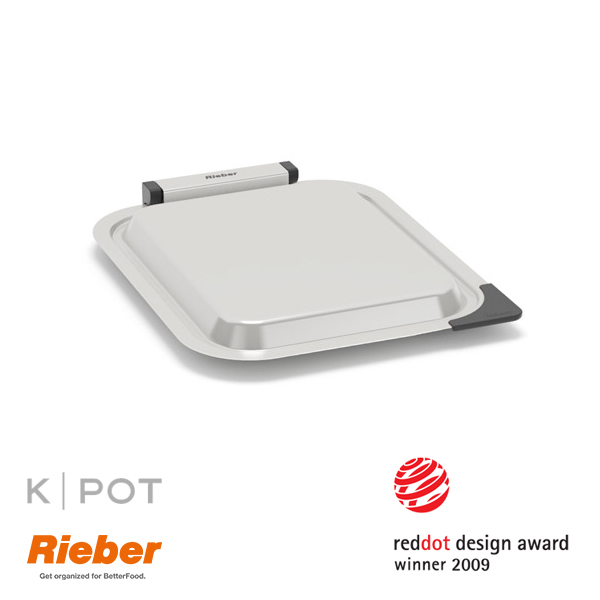 rieber k pot gn buffetdeksel 1 2 GN rvs 80.3636