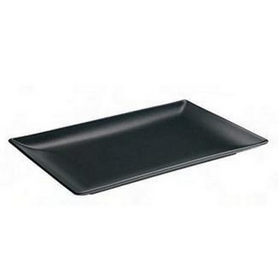 Bord Stoneware Viejo Valle Ming II zwart 30x20x2,5cm