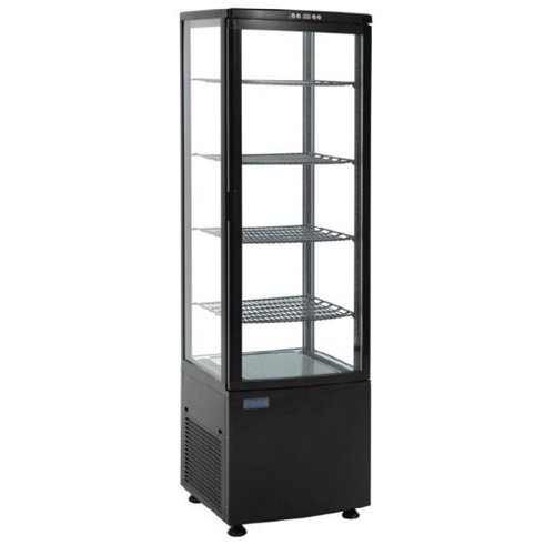 Koelvitrine DP289 zwart Polar