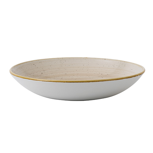 coupe schaal 24 8cm churchill stonecast nutmeg cream SNMSEVB91