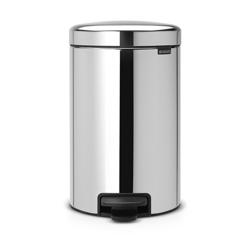 brabantia newicon 12 liter pedaalemmer metalen binnenemmer 01