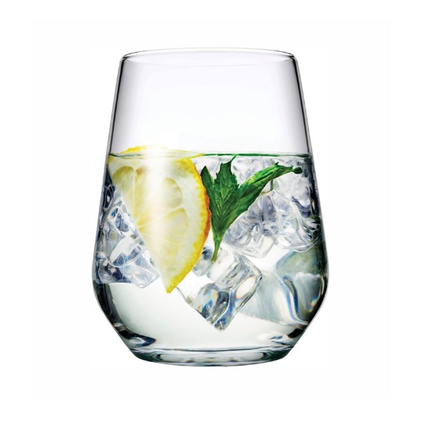 Pasabahce Allegra tumbler glas waterglas 425ml sfeer1