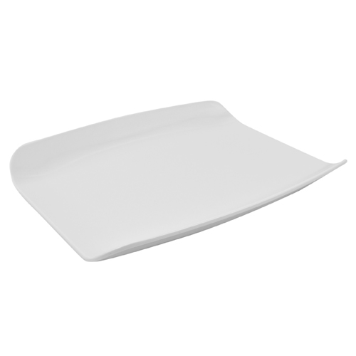 Plateau Dalebrook curved melamine wit 1 2GN T2490