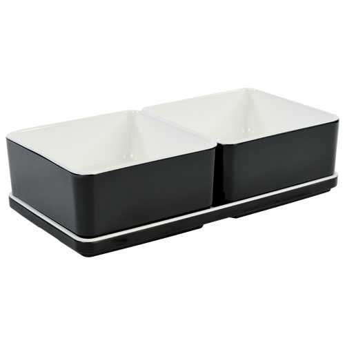 Cube organizer set1 kleur zwart melamine