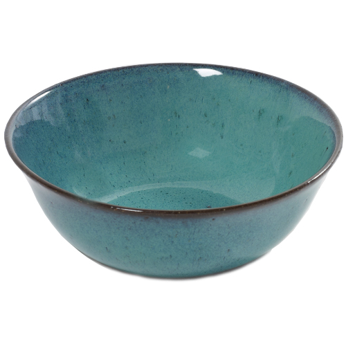 serveerkom aqua 18cm kleur turquoise serax servies