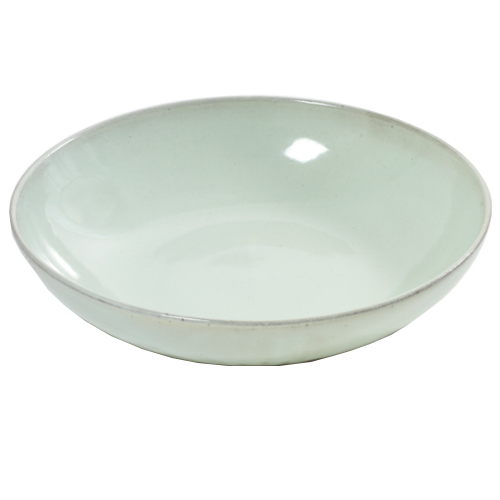 serveerschaal bord diep aqua mintgroen 33cm serax servies