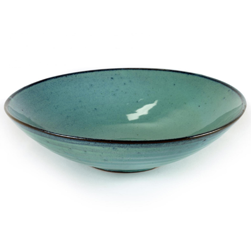 bord diep aqua turquoise 23cm serax servies