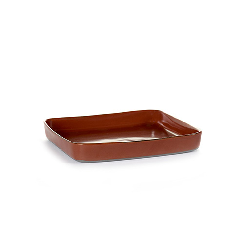 bord vierkant m 18x18cm kleur rust servies terres de reves serax