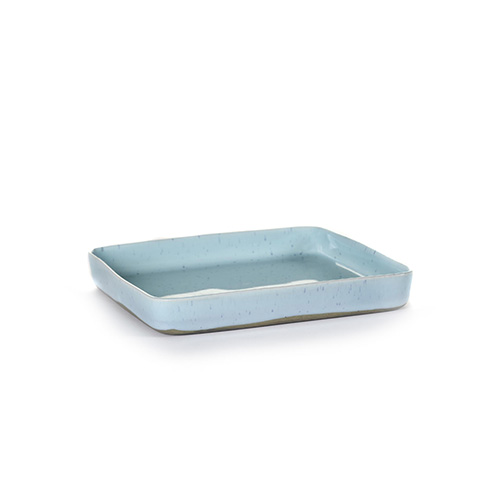 bord vierkant m 18x18cm kleur light blue servies terres de reves serax