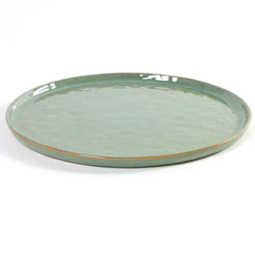 bord rond medium 27cm pure pascale naessens serax servies lichtgroen