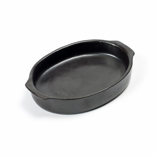 ovenschaal ovaal 24 5x16cm pure pascale naessens serax servies zwart