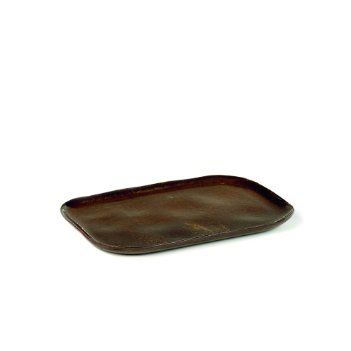 Bord 3m 14cm 10cm ochre brown SERAX la nouvelle table MERCI