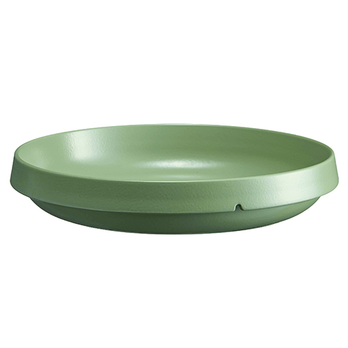 Schaal rond diam 35cm inh 4ltr groen Vert Cypres Welcome Emile Henry