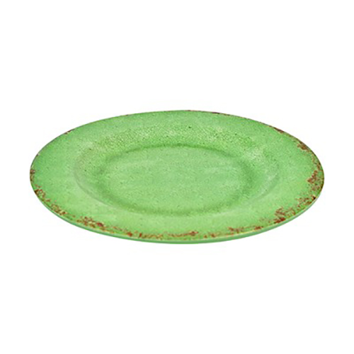 Green Casablanca Melamine Plate 230x230x17mm TG1634