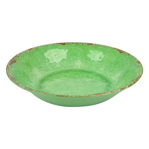 Green Casablanca Melamine Bowl 350x350x70mm 3.5liter TG1631