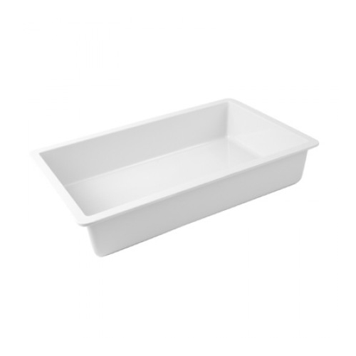 Inzetschaal Chunky Crock wit Dalebrook 16x26cm TPO5312