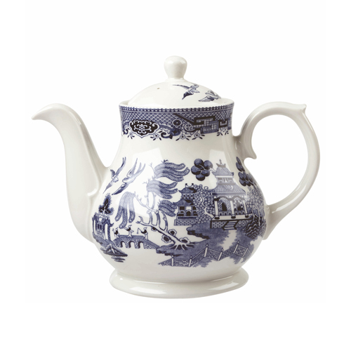 Theepot inh 85.2cl Churchill Super Vitrified Vintage Blue Willow BWLPS301