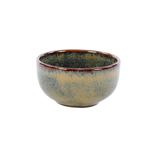 saladeschaal 11 5cm kaito stoneware forest green