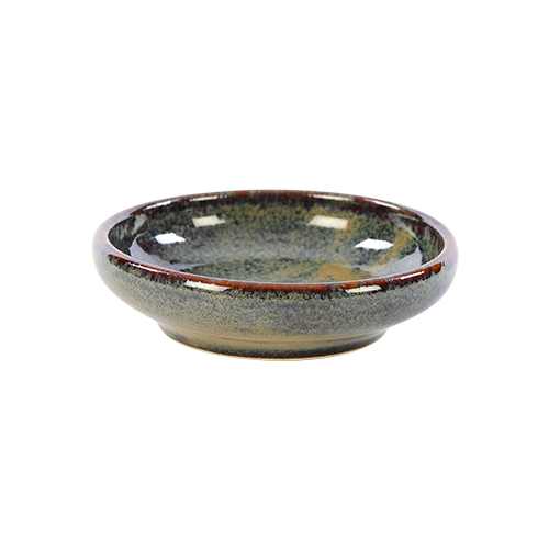 tapasschaal 13cm kaito stoneware forest green