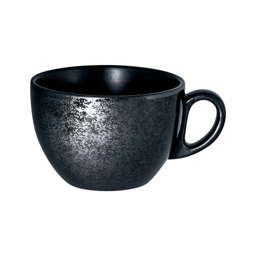 Koffiekop inh 23cl Carbon Zwart Karbon Rak Porcelain