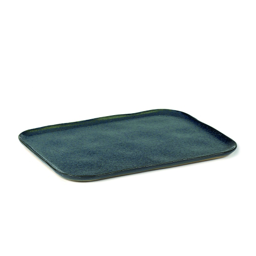 Bord 1xl 32cm 23cm blue grey SERAX la nouvelle table MERCI