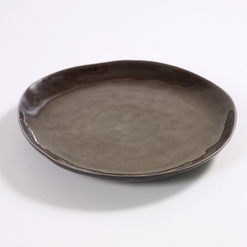 bord rond 28cm pure pascale naessens serax servies grijs