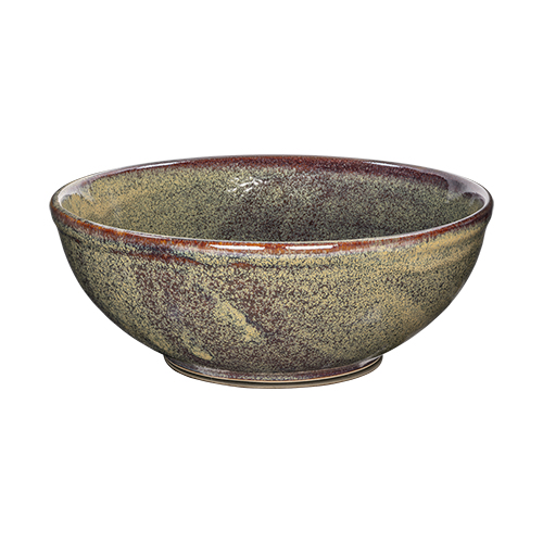 Buffetschaal diam 29cm hoogte 11cm kaito stoneware forrest green