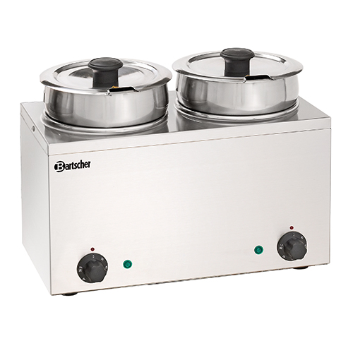 Bain Marie Hotpot 2x pan 3.5L Bartscher