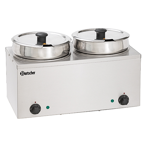 Bain Marie Hotpot 2x pan 6.5L Bartscher