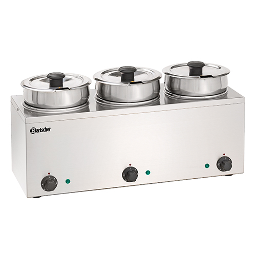 Bain Marie Hotpot 3x pan 3.5L Bartscher