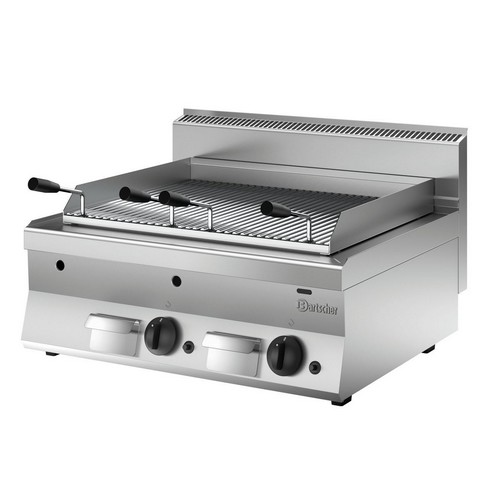 Lavasteengrill gas 650 B800 Bartscher