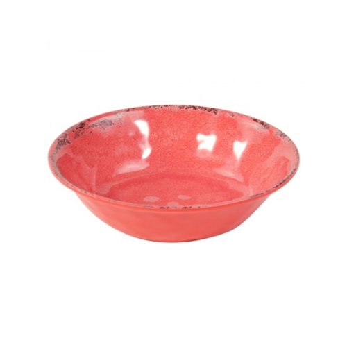 Red Casablanca Melamine Bowl 190x190x50mm 600ml TR1632