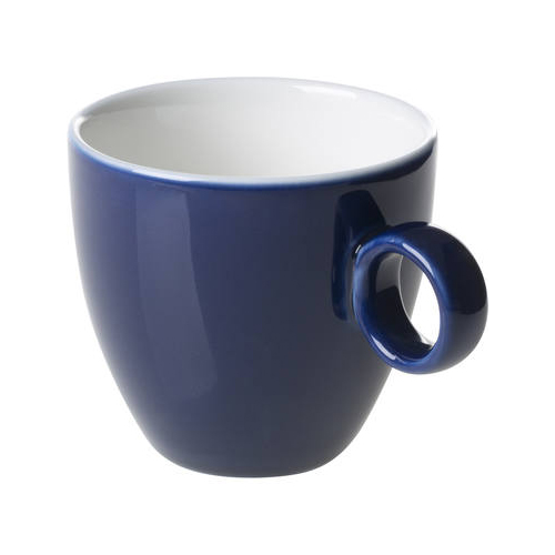 Koffiekop inh 17cl model 928 kleur blauw Bart Maastricht Porselein