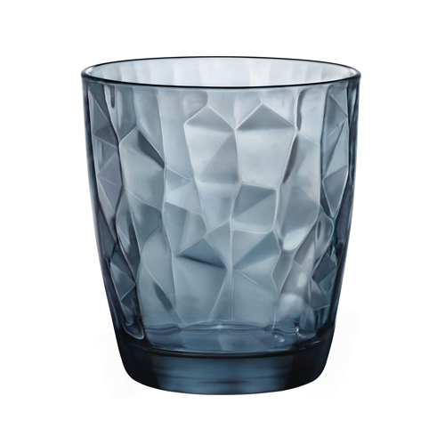 Drinkglas diamond dof blauw 39cl rocco bormioli