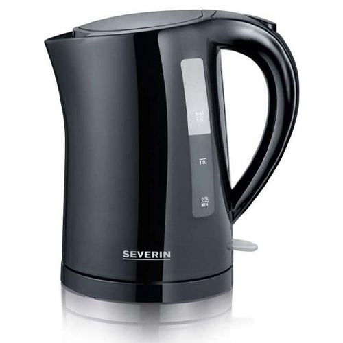 Waterkoker select black severin