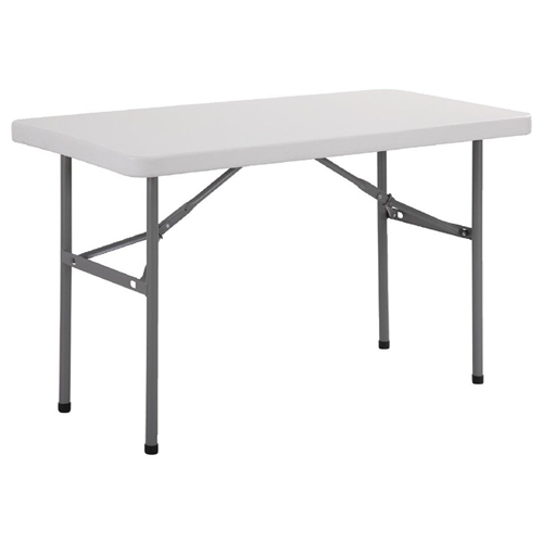 Tafel inklapbaar wit afm 122x61x74