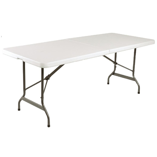 Tafel inklapbaar wit afm 183x76,2x73,7