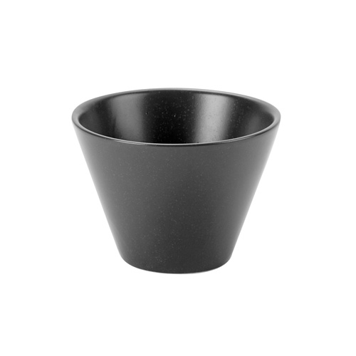 Conische kom diam 9cm inh 200ml graphite porcelite seasons