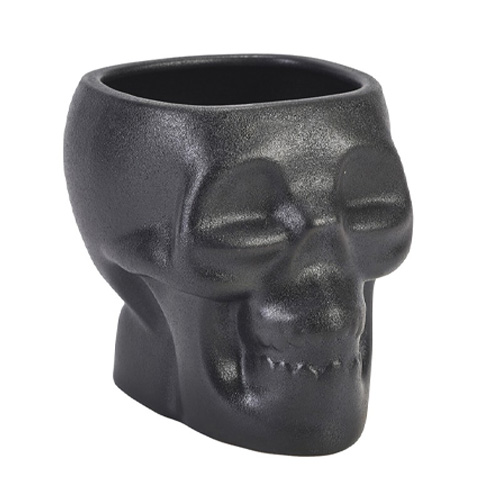 Tiki skull mok zwart inh 800ml