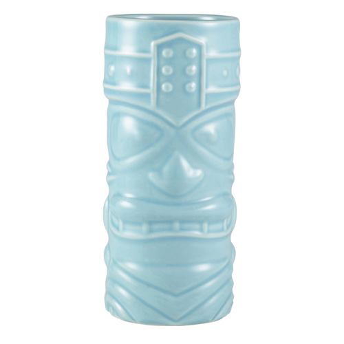 Tiki beker blauw inh 400ml