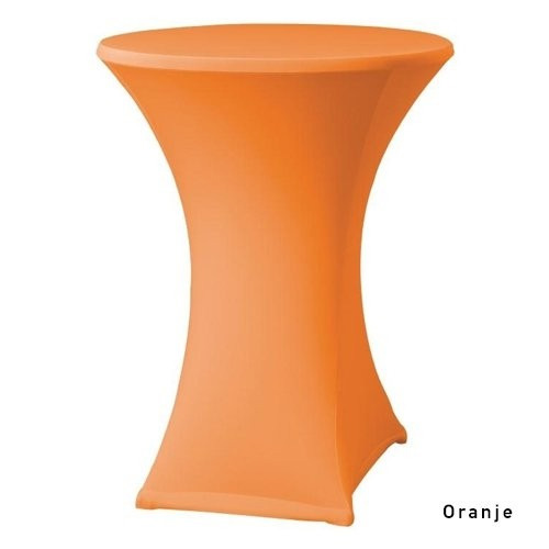 Statafelhoes stretch oranje tot 85cm