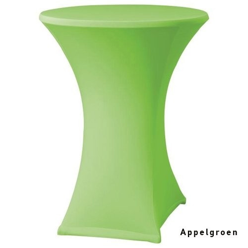 Statafelhoes stretch appelgroen tot 85cm